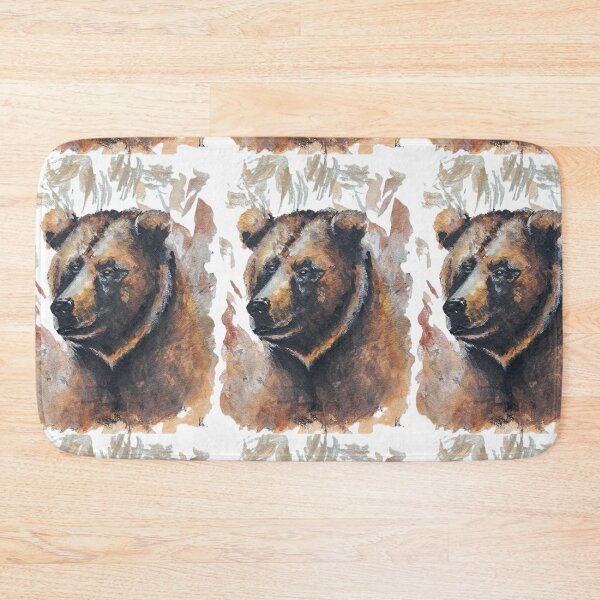 Item preview, Bear – Spirit Animal, Watercolor Totem Joga Guide Animal Spirit designed and sold by kkjustpaint.