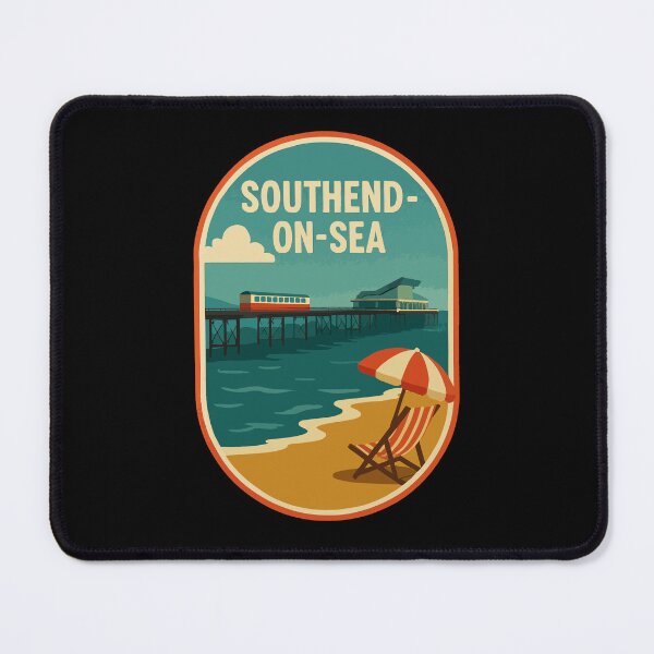 Item preview, Southend On Sea Travel Souvenir Sticker designed and sold by rogue-design.