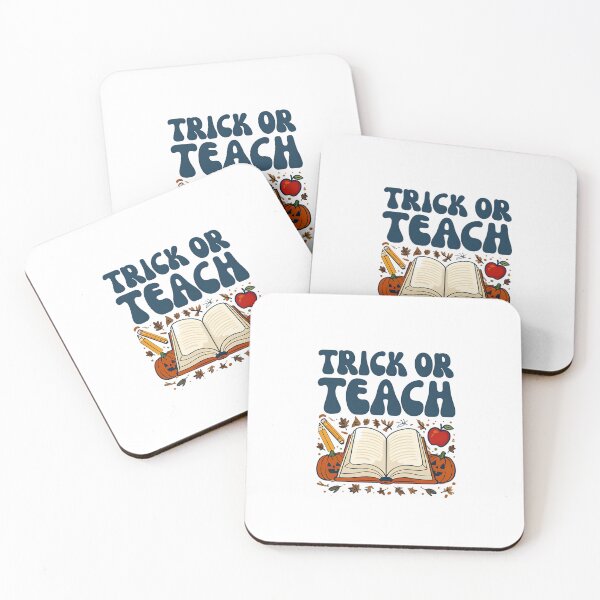 Item preview, Trick or Teach – Spooky Season Educator Print designed and sold by GoxyVision.