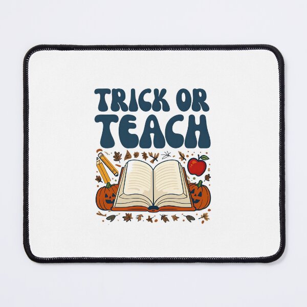 Item preview, Trick or Teach – Spooky Season Educator Print designed and sold by GoxyVision.
