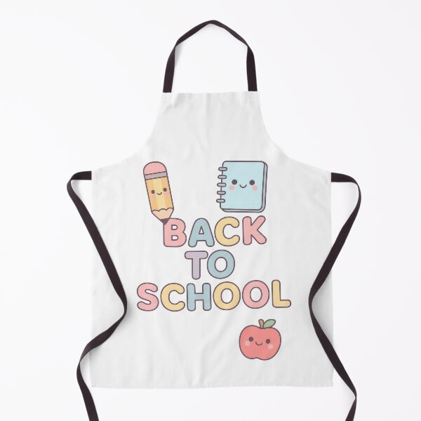 Item preview, Back to school theme with colorful lettering and cute illustrations on transparent background, AI Generated designed and sold by dvoevnore.