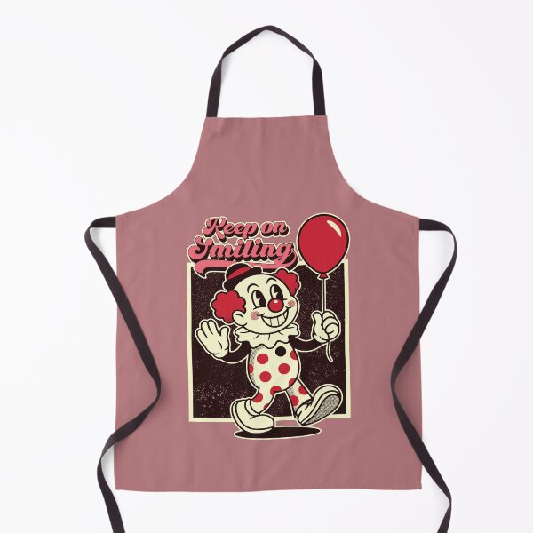 Item preview, Keep on Smiling - Clown with Balloon designed and sold by TheJollyDoodle.