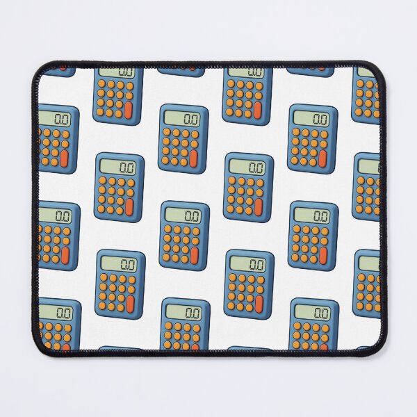 Item preview, Calculator with orange buttons isolated on transparent background, back to school, AI generated designed and sold by dvoevnore.