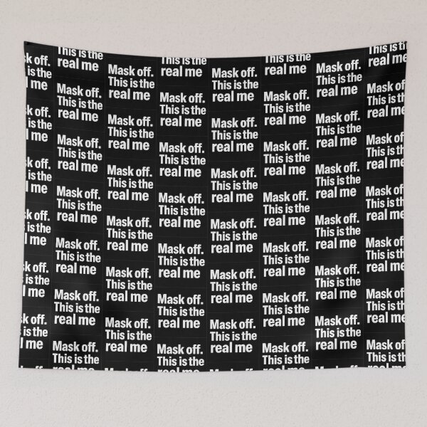 Item preview, Mask Off. This Is The Real Me | Unmasking Neurodivergent Identity designed and sold by Elegant160.