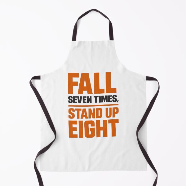 Item preview, FALL SEVEN TIMES STAND UP EIGHT – Motivational Gym Shirt | Fitness Quote T-Shirt | Workout Inspiration | Resilience Apparel designed and sold by DaringDesigns19.