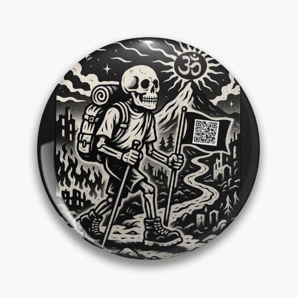 Item preview, Hike the Kali Yuga - Skeleton designed and sold by Ashram Chronicles Prod..