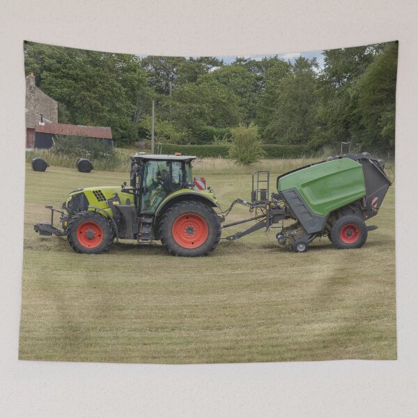 Item preview, Tractor in field designed and sold by Millysuewood.