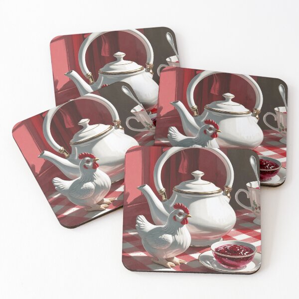 Item preview, Hen & Jam – Teatime in the Barnyard Kitchen designed and sold by Deezyned.