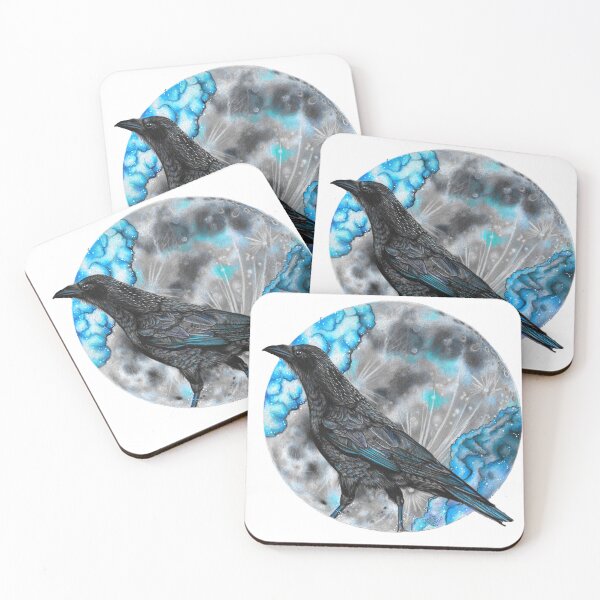 Item preview, Lunar Raven designed and sold by CozyRainRabbit.