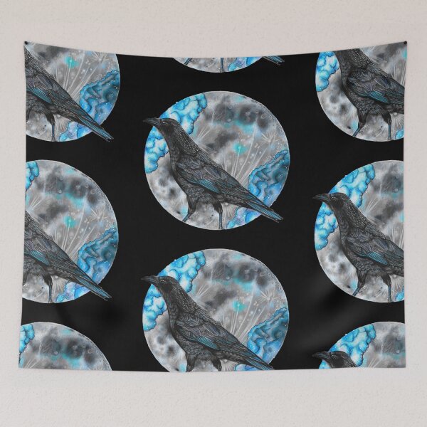 Item preview, Lunar Raven designed and sold by CozyRainRabbit.
