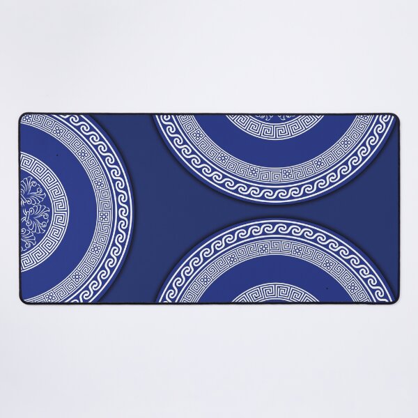 Item preview, Greek Ornament - Deep Blue designed and sold by DigitalHeadache.