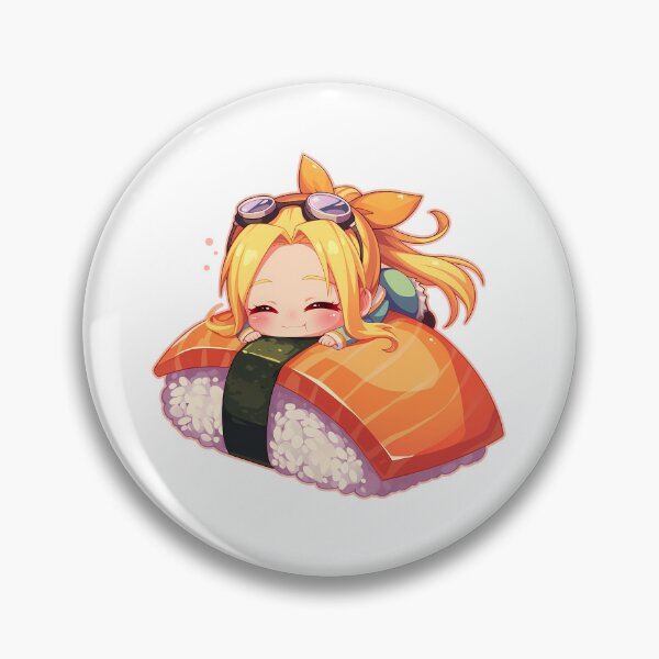 Item preview, Chibi Sushi Nigiri Winry Rockbell Fullmetal Alchemist Kawaii designed and sold by CarlosBender.