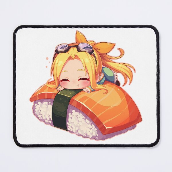 Item preview, Chibi Sushi Nigiri Winry Rockbell Fullmetal Alchemist Kawaii designed and sold by CarlosBender.