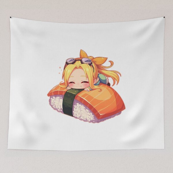 Item preview, Chibi Sushi Nigiri Winry Rockbell Fullmetal Alchemist Kawaii designed and sold by CarlosBender.