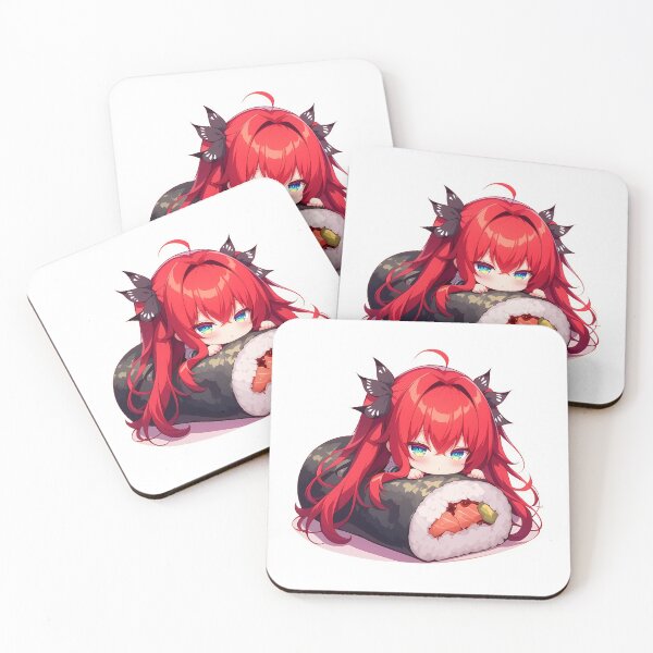 Aperçu de l'œuvre Chibi Sushi Rias Gremory High School DxD Kawaii créée et vendue par CarlosBender.