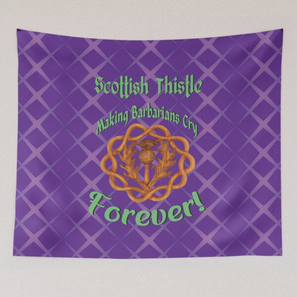 Item preview, Scottish Thistle Barbarian Taunt  designed and sold by SignsOfSpirit.