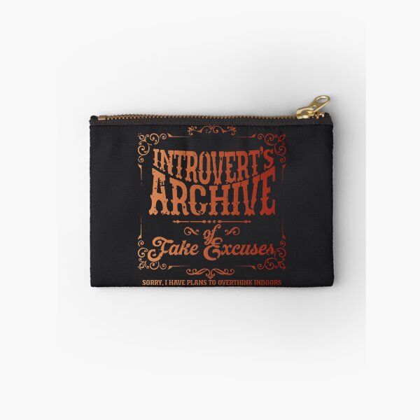 Item preview, Introvert’s Archive of Fake Excuses designed and sold by Milena R..