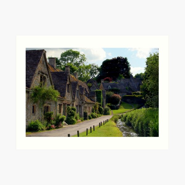 Cotswold Village Art Print