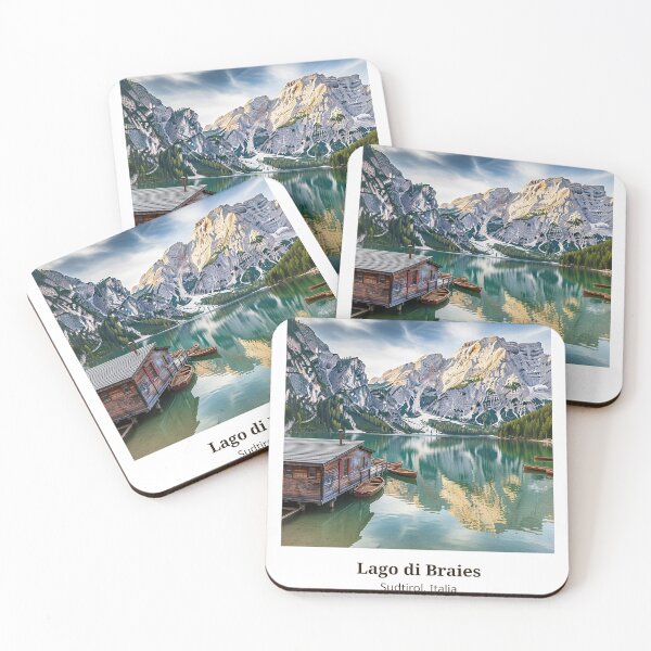 Item preview, wall Art Lago di Braies Italy designed and sold by NicBucci.