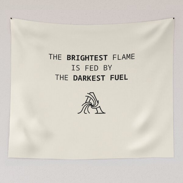 Item preview, Ariadne's Wisdom: The Brightest Flame (black) designed and sold by MaidInMind.