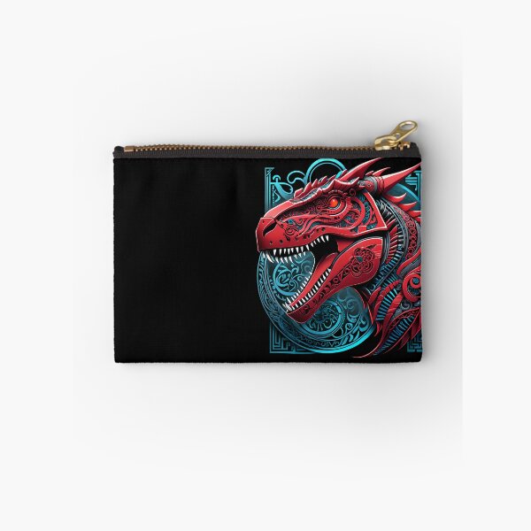 Item preview, Robot T-Rex Black, Red And Blue B designed and sold by DigitalHeadache.