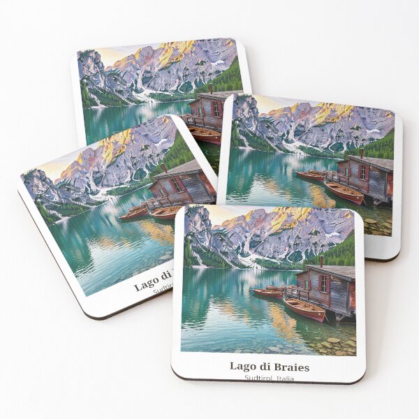 Item preview, Wall Art of Lago di Braies, Italy designed and sold by NicBucci.