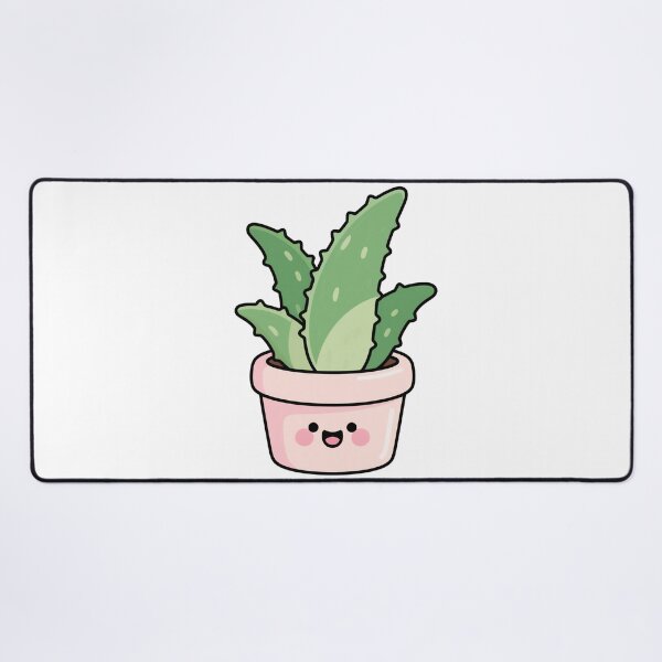 Artikelvorschau, Süße lächelnde Aloe Vera im rosa Topf entworfen und verkauft von 2rose.