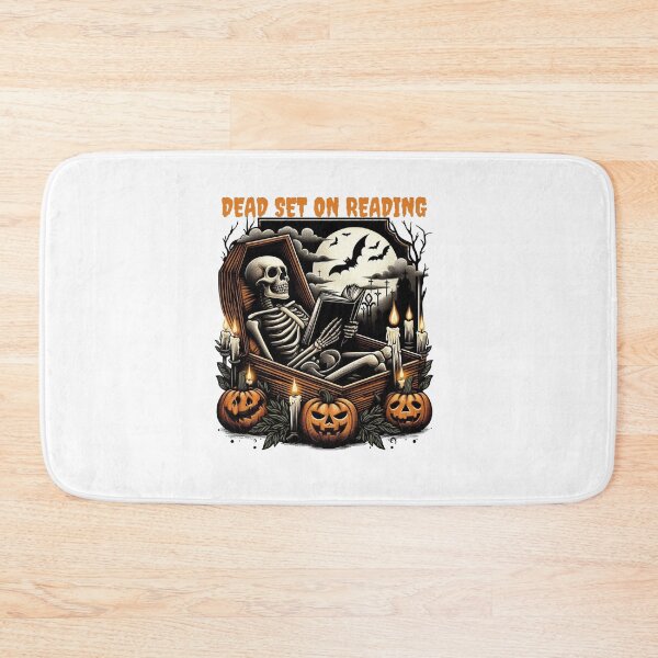 Item preview, Dead Set on Reading | Funny Dark Book Lover Design designed and sold by Rank Sol.