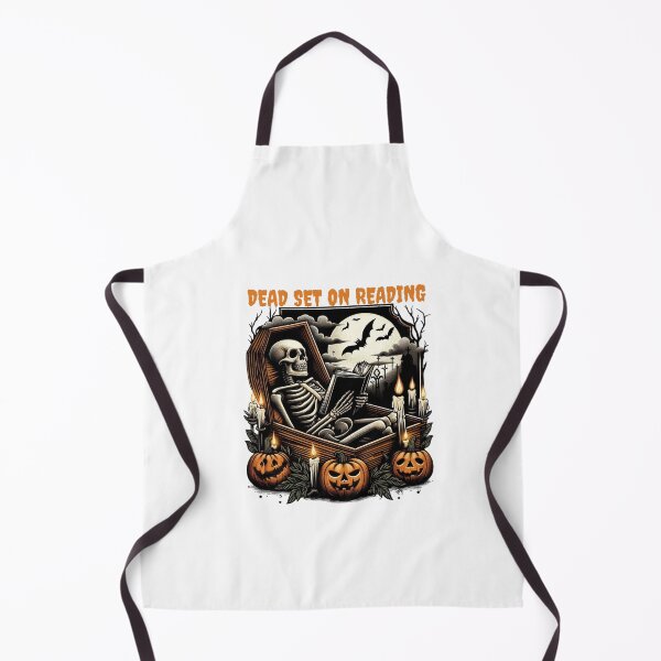 Item preview, Dead Set on Reading | Funny Dark Book Lover Design designed and sold by Rank Sol.