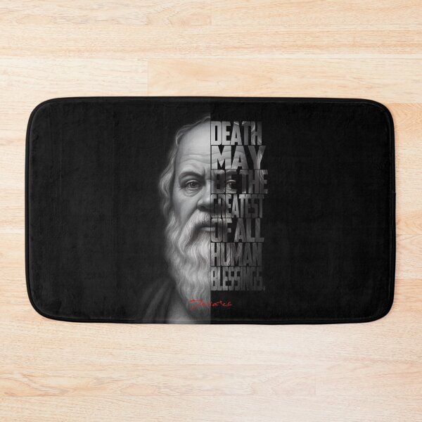 Item preview, Copy of Socrates Quote Poster – Monochrome Wisdom Portrait Art designed and sold by Enea Kelo.
