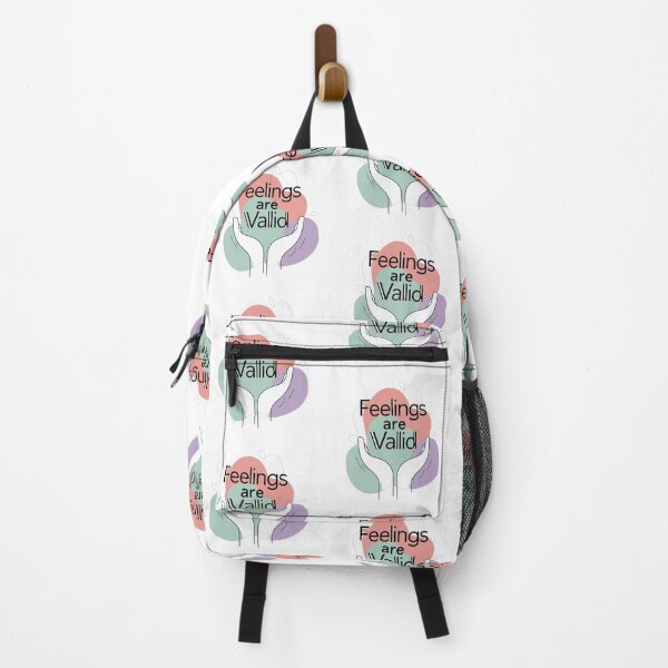 Item preview, Feelings Are Valid – Pastel Emotional Wellness Illustration designed and sold by AstridOfficial.