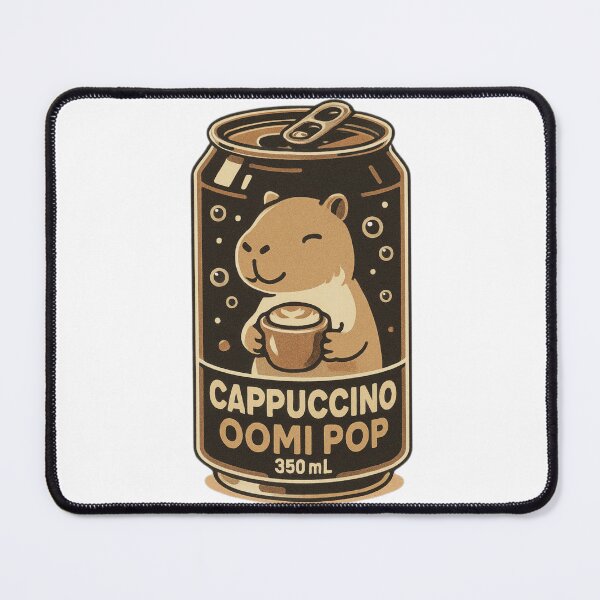 Item preview, Cappucino Capybara soda coffee cute happy birthday kawaii gift christmas happy designed and sold by CheeseBlueprint.