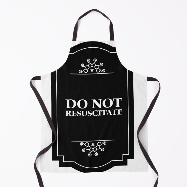 Item preview, Wednesday's Do Not Resuscitate Sticker  designed and sold by hashnan21.