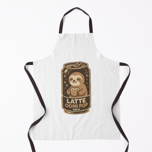 Item preview, Latte Sloth soda coffee cute happy birthday kawaii gift christmas happy designed and sold by CheeseBlueprint.