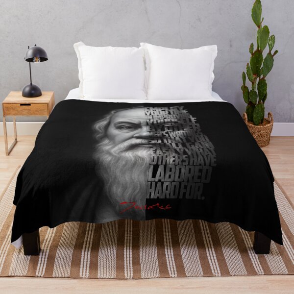 Item preview, Socrates Quote Poster – Monochrome Wisdom Portrait Art designed and sold by Enea Kelo.