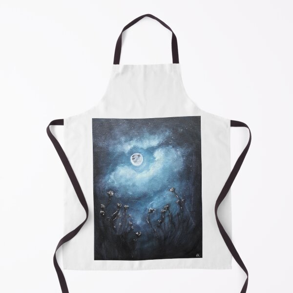 Item preview, Moonlight Beauty Mystery Mist Night Tranquility Harmony Nighttime Light designed and sold by kkjustpaint.