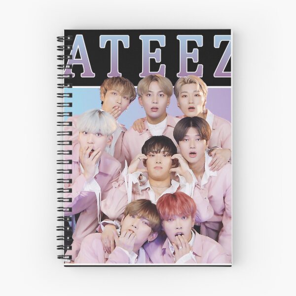 Item preview, ATEEZ Pastel Group Portrait Surprise Expression designed and sold by PredovicAshlynn.