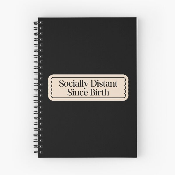 Item preview, Socially Distant Since Birth designed and sold by SWETA HALDER.