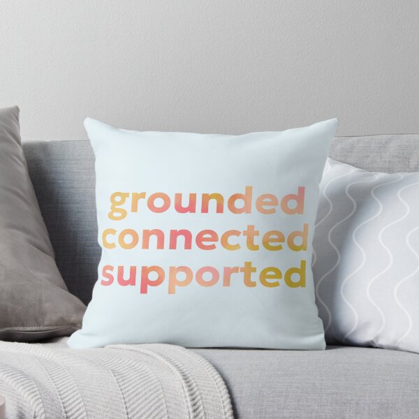 Item preview, Grounded, Connected, Supported designed and sold by GeoGoose.