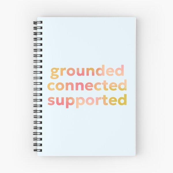 Item preview, Grounded, Connected, Supported designed and sold by GeoGoose.