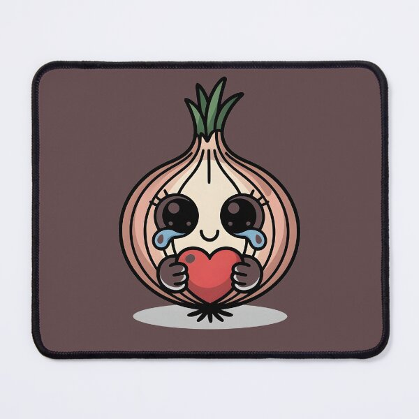 Item preview, Crying Onion Holding a Heart – Funny Onion Chopping Gift for Sensitive Souls, Light Tee designed and sold by JoyMuse.