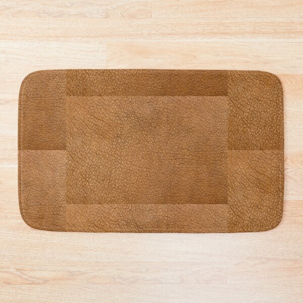 Item preview, Brown Leather Texture Background Pattern designed and sold by ConfuseLab Shop.
