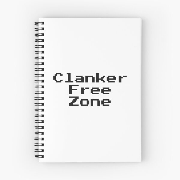 Item preview, Clanker free zone designed and sold by itsash95.