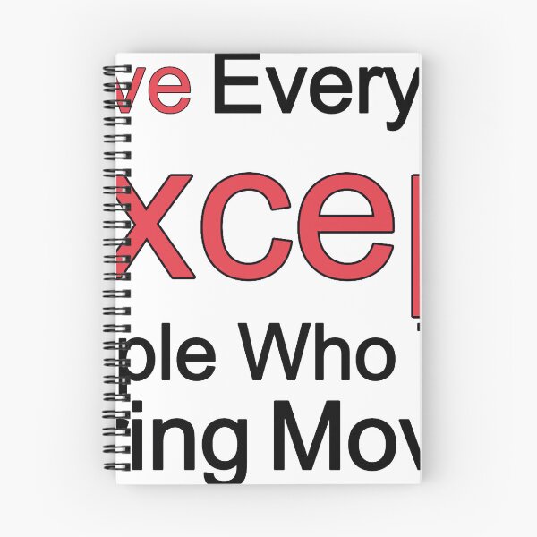 Item preview, I Love Everyone Except People Who Talk During Movies designed and sold by TheIconSmith.