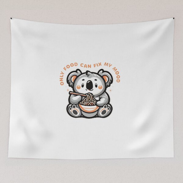 Item preview, Only Food Can Fix My Mood | Funny Foodie Mood Design designed and sold by Rank Sol.