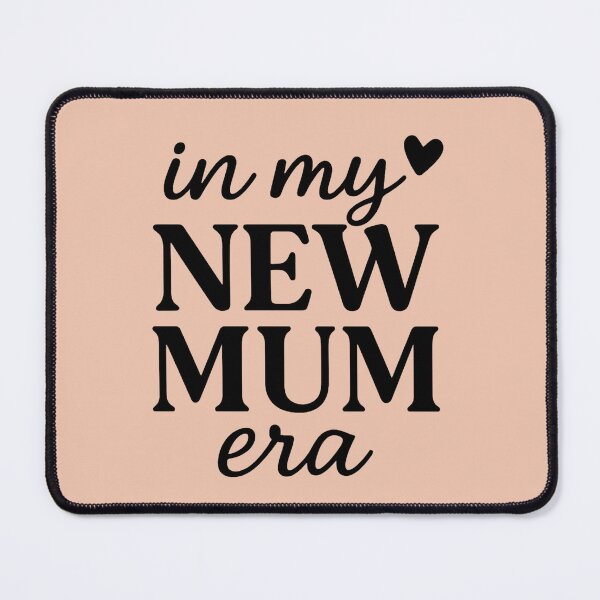 Item preview, In My New Mum Era – Cute Feminine Typography Design for New Mamas designed and sold by MarJul.