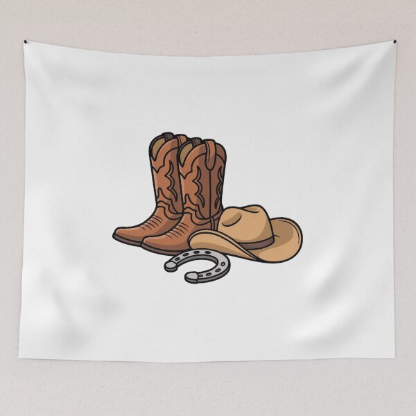 Item preview, Boots, Hat and a Hourseshoe designed and sold by ArtQueen777.