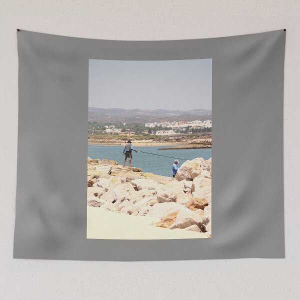 Item preview, Fishing At Tavira designed and sold by eddiebarronshop.