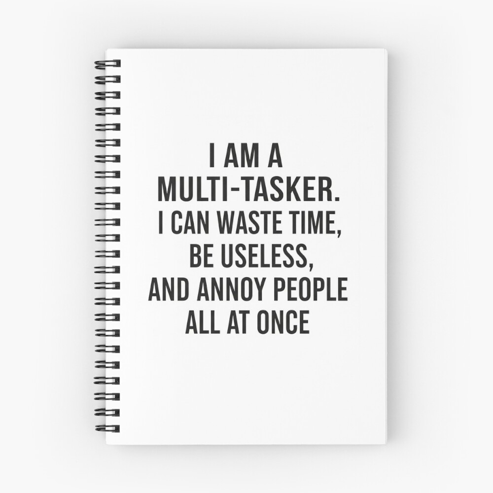 Item preview, Spiral Notebook designed and sold by SignsSignsSigns.