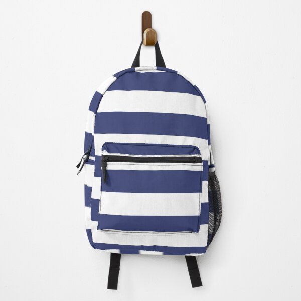 Item preview, Cabana Stripes Navy Blue designed and sold by tonymagnerart.
